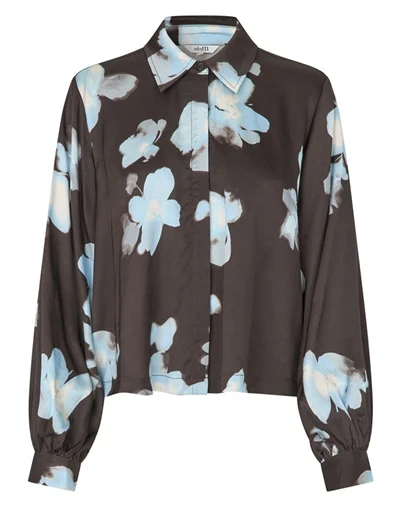Mbym - Carreria-M Bluse - Big Flower Paint 